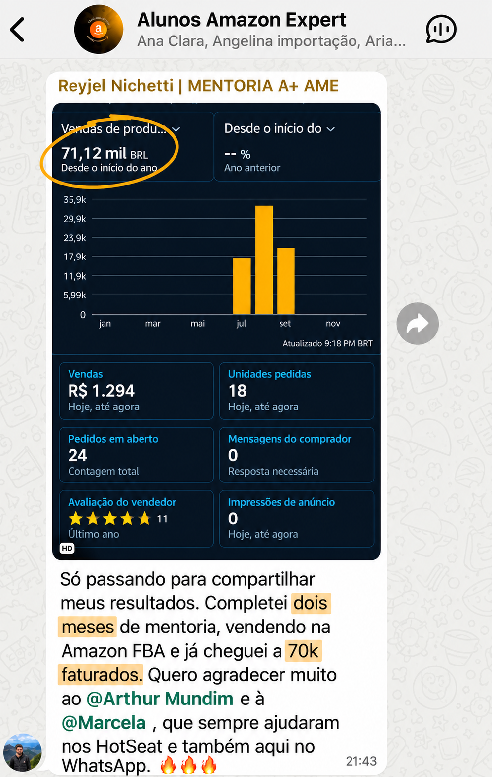 Resultado de Reyjel Nichetti